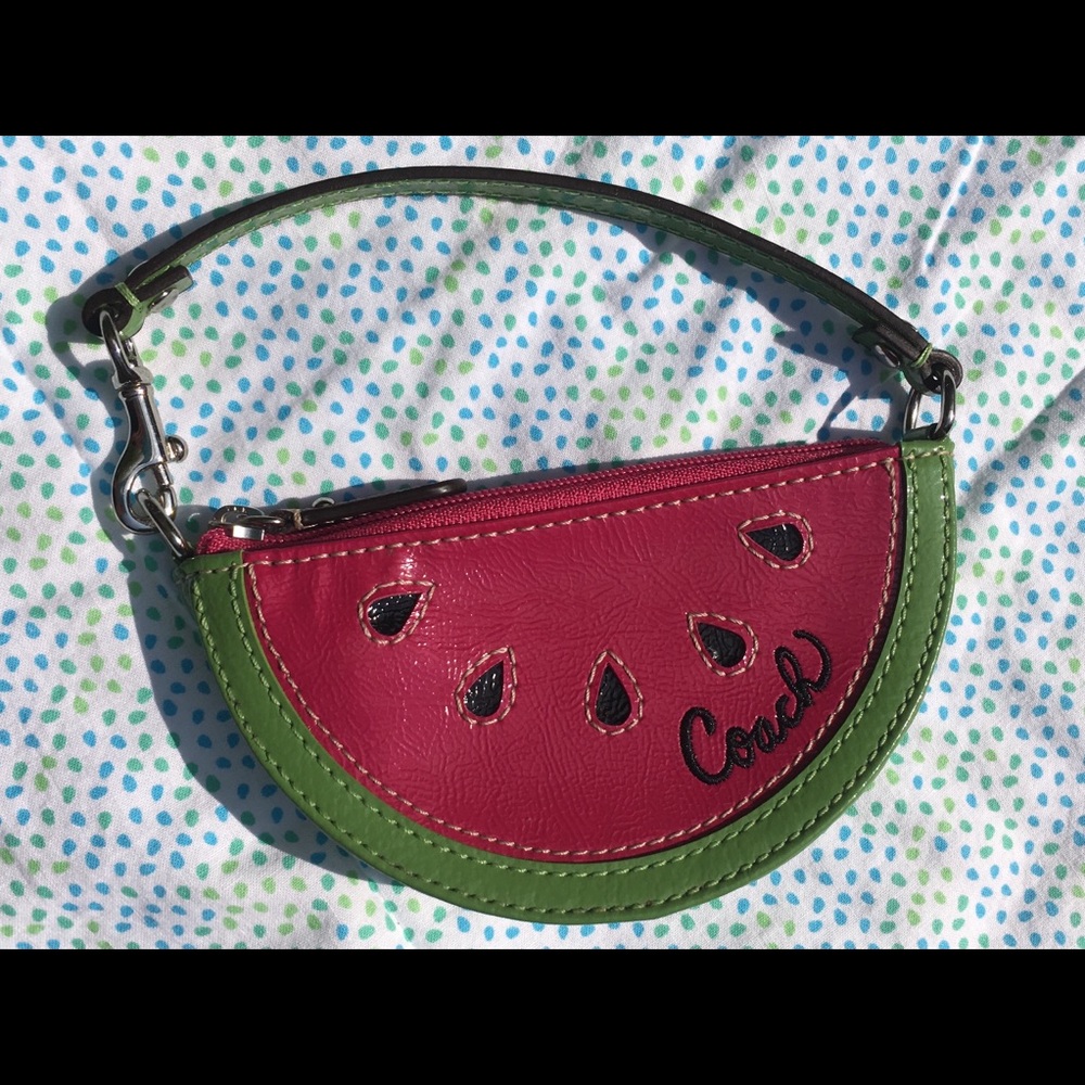 Brand New Coach Watermelon Coin Purse